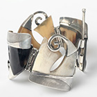 Сребърна гривна уникат